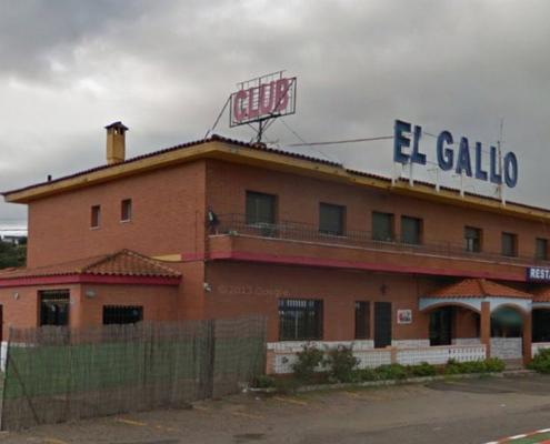 Night Club El Gallo, puticlub en Maillanes, Cáceres